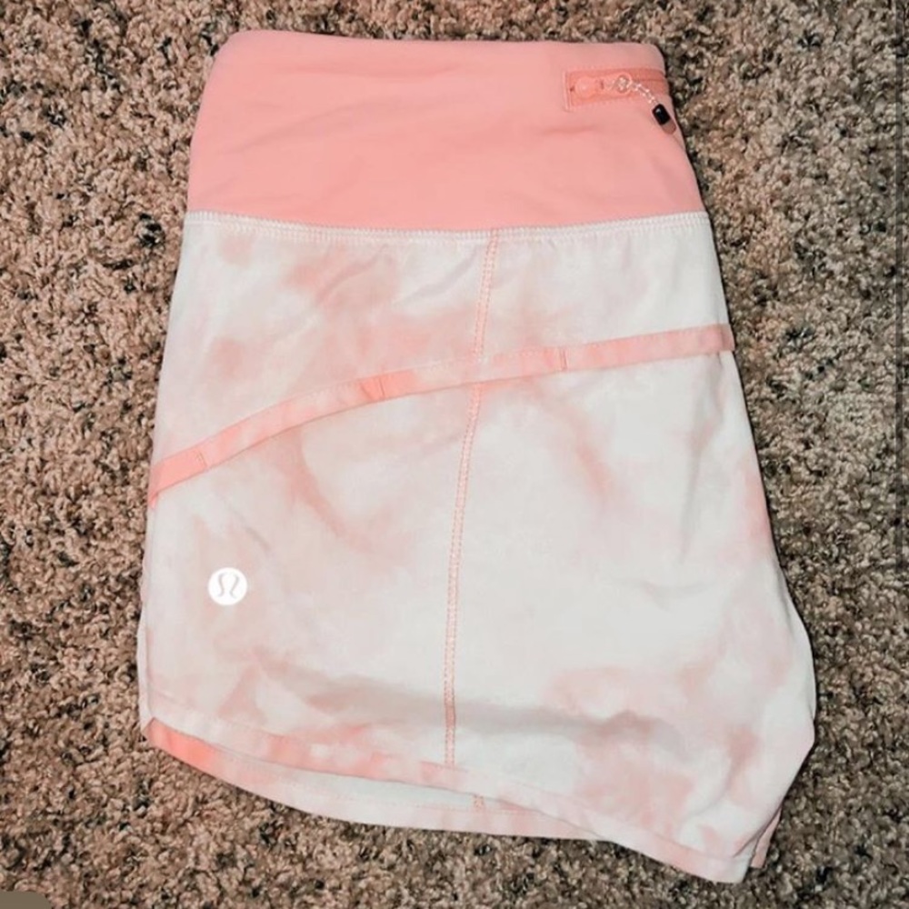 Pink Marble Lululemon Shorts!